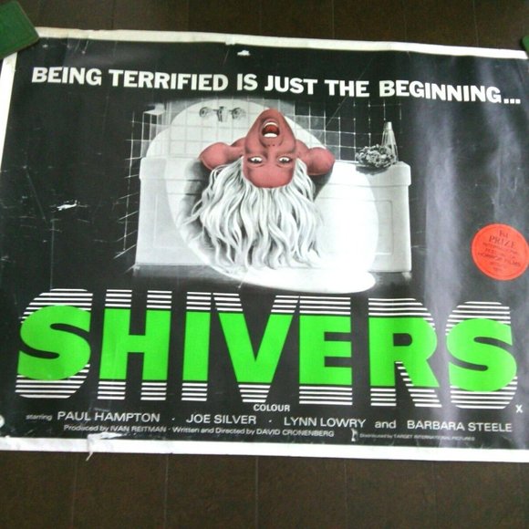 Horror Movie Poster Shivers Original 1975 David Cronenberg Film Vintage Posters - Picture 7 of 16